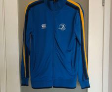 Retro Canterbury Leinster Rugby full-zip track jacket