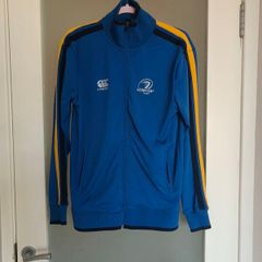Retro Canterbury Leinster Rugby full-zip track jacket