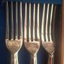 Victorian Silver-Plate 12-Pc Dinner Cutlery Set Image 3