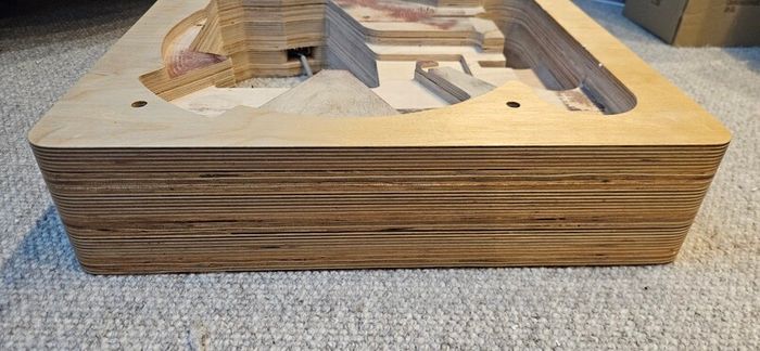 Lenco L75 ply plinth