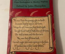 Great Poems: From Shakespeare to Manley Hopkins (John Hampden)