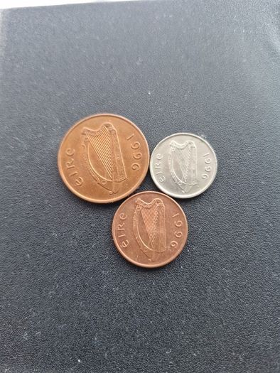 Irish Set of Coins from 1996