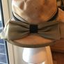 Vintage Gold Hat with beige/brown bands Image 9