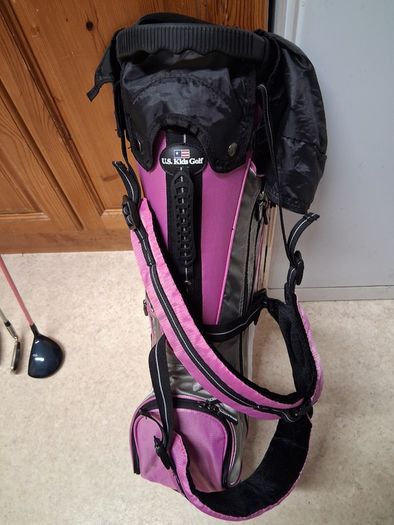 Golf Clubs. US Kids Golf Set.Left Handed .Age 7 To 8 Years Old. Girls Set.. In As New Condition. Collect In Dublin Or Receive Via Post.