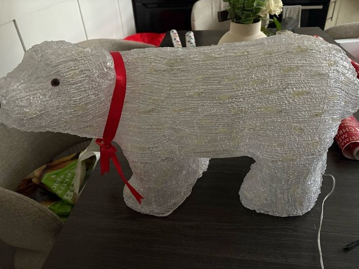 Outdoor polar bear