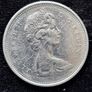 1974  Canada , 25 Cents coin Image 2