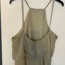 Long dress, Wedding, Debs, sage green. Fit 12-14 Image 8