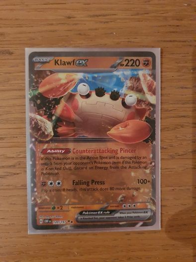 Pokemon Obsidian Flames Klawf #120