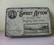 Old Sweet Afton Tin