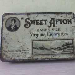 Old Sweet Afton Tin