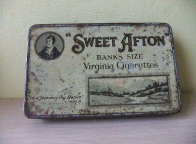 Old Sweet Afton Tin