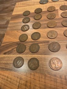 Vintage coins 91 in total