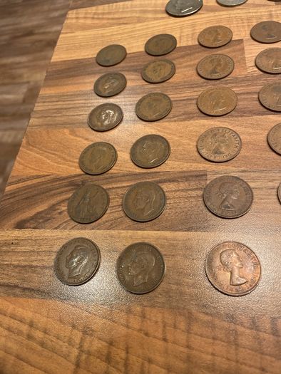 Vintage coins 91 in total