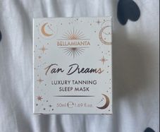 Bellamianta tan dreams luxury tanning sleep mask 50ml