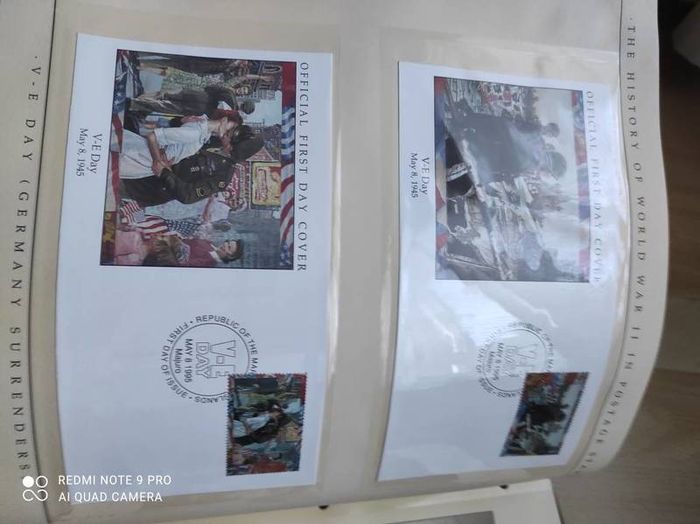 The History of World War II in the postage stamps