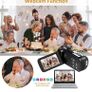 Camcorder Video Camera 2.7K 42MP 18X Digital Zoom Camera Recorder 3.0 Inch LCD Screen Vlogging Camera For YouTube with Remote Controller, 2 Batteries (FREE POSTAGE) Image 6