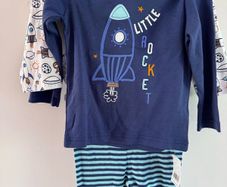 Brand new baby boys pyjamas, x2,  18-24 months