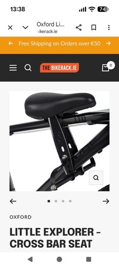 Oxford Little Explorer - Cross bar seat