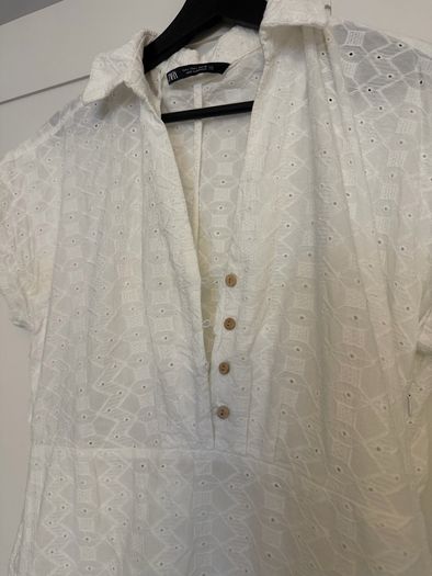 Zara linen midi dress