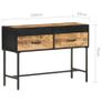 Console Table 110x35x75 cm Rough Mango Wood Image 7