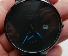 LIGE Mens Quartz Watch slim Stainless steel waterproof Luxury Wristwatch