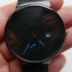 LIGE Mens Quartz Watch slim Stainless steel waterproof Luxury Wristwatch