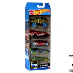 Hot Wheels X-Raycers 5 Pack Assortment 1:64 Cars Brand New Sealed