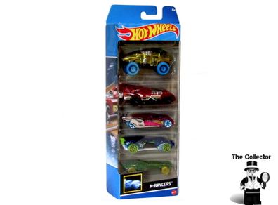 Hot Wheels X-Raycers 5 Pack Assortment 1:64 Cars Brand New Sealed