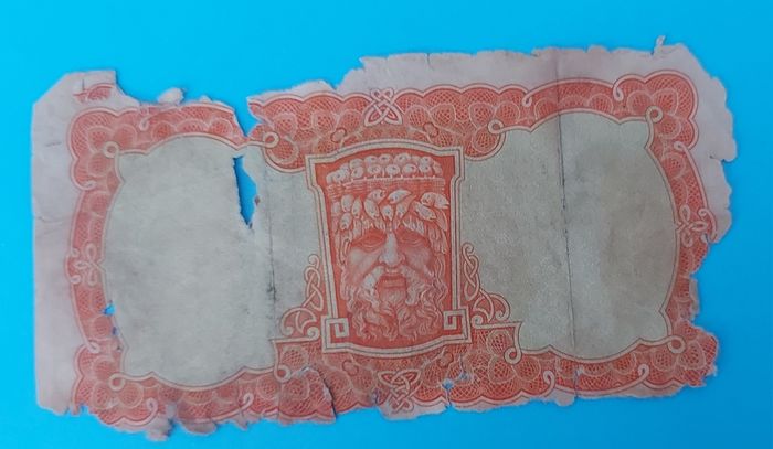 Irish 1962  X 4 Lavery ten shilling banknote in used condition