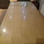2m Dining Table Bench and Chairs Image 6