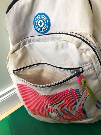 Kipling collaboration I WANT MY MTV! SEOUL nylon waterproof backpack