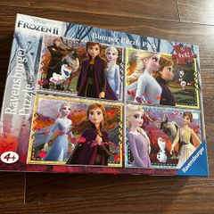 Frozen puzzles x 4 age 4+ 42 pieces each