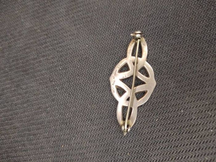 Vintage Sterling Silver Irish made brooch