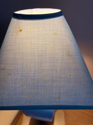 Blue Bedside Lamp