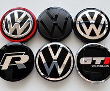 VW caps for Skoda wheels - FREE POST