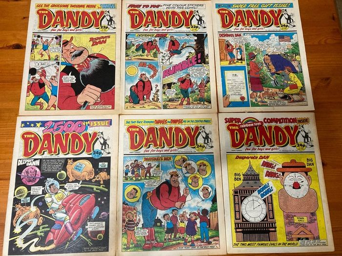Comics: 'The Dandy' 1989 (44 numbers)