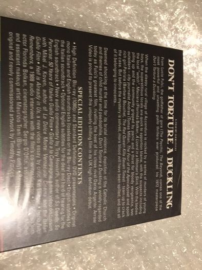 Dont Torture   A Duckling Lucio Fulci Special  Edition Blu Ray
