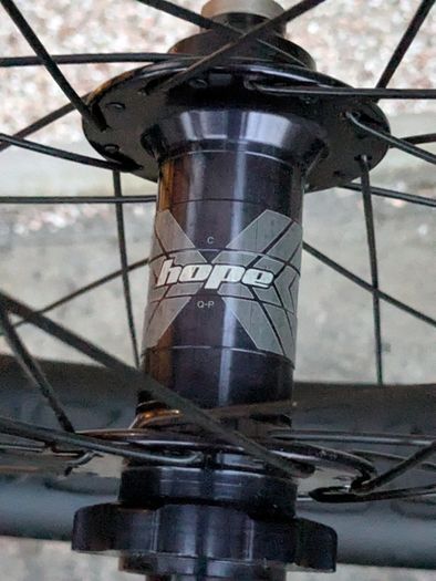 Front fat bike wheel 26" - Hope hub + DT SWISS rim