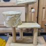 Cat Tree / Scratching Post with Condo and Bed Image 2