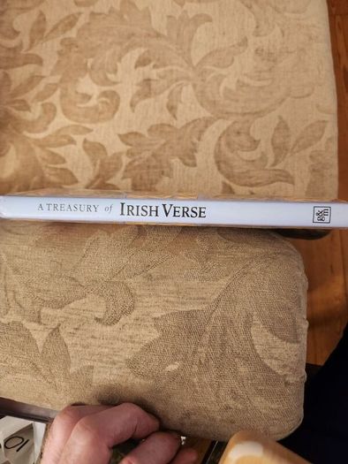 A Treasure Of Irish  Verse. Edited By David Gibbon. First Edition Hardback With Dustjacket In Very Good Condition. 36.