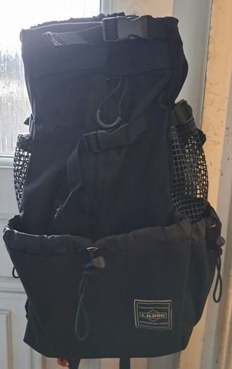 Sold as one lot Dog coats, Leeds, harnesses, dog carry bag, dog boots, 2 new lick matts other bits new stuff also