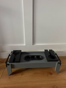 Wine Table with Snack Tray