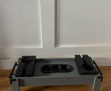Wine Table with Snack Tray