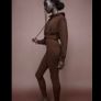 Zara brown tracksuit Image 2