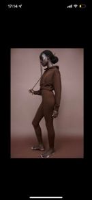 Zara brown tracksuit