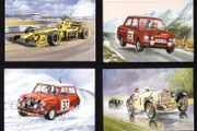 2001 Ireland Irish Motorsport  Commemorative Stamps Maximum Cards Mint