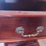 2 Matching Mahogany style Lockers with 3 Drawers in excellent condition Image 6