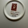 Large Hand Painted Yildiz Palace Porcelain Bottle and Plate Set. Boxed 2016 Image 2