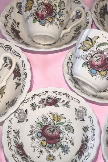 Beautiful Myott s Bouquet set