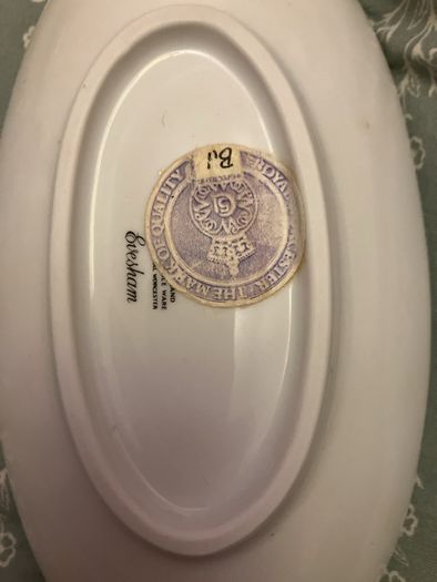 Small Evesham bowl